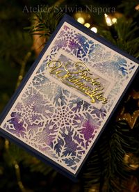 Weihnachts Karten, Gru&szlig;karten, Atelier Sylwia Napora, Winter 14, k